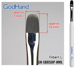 GH- EBRSUP- HML Brushwork Softest Filbert L