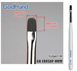 GH- EBRSUP- HMM Brushwork Softest Filbert M