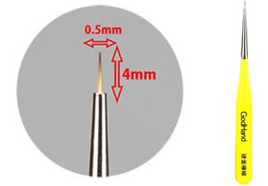 GH- EBRSYP- KG Brushwork Short Grip Sharp Point Extra Fine