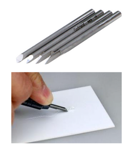 GH- BRS- 05- 90 Bit Blade V- Shaped Edge 4PCS Set
